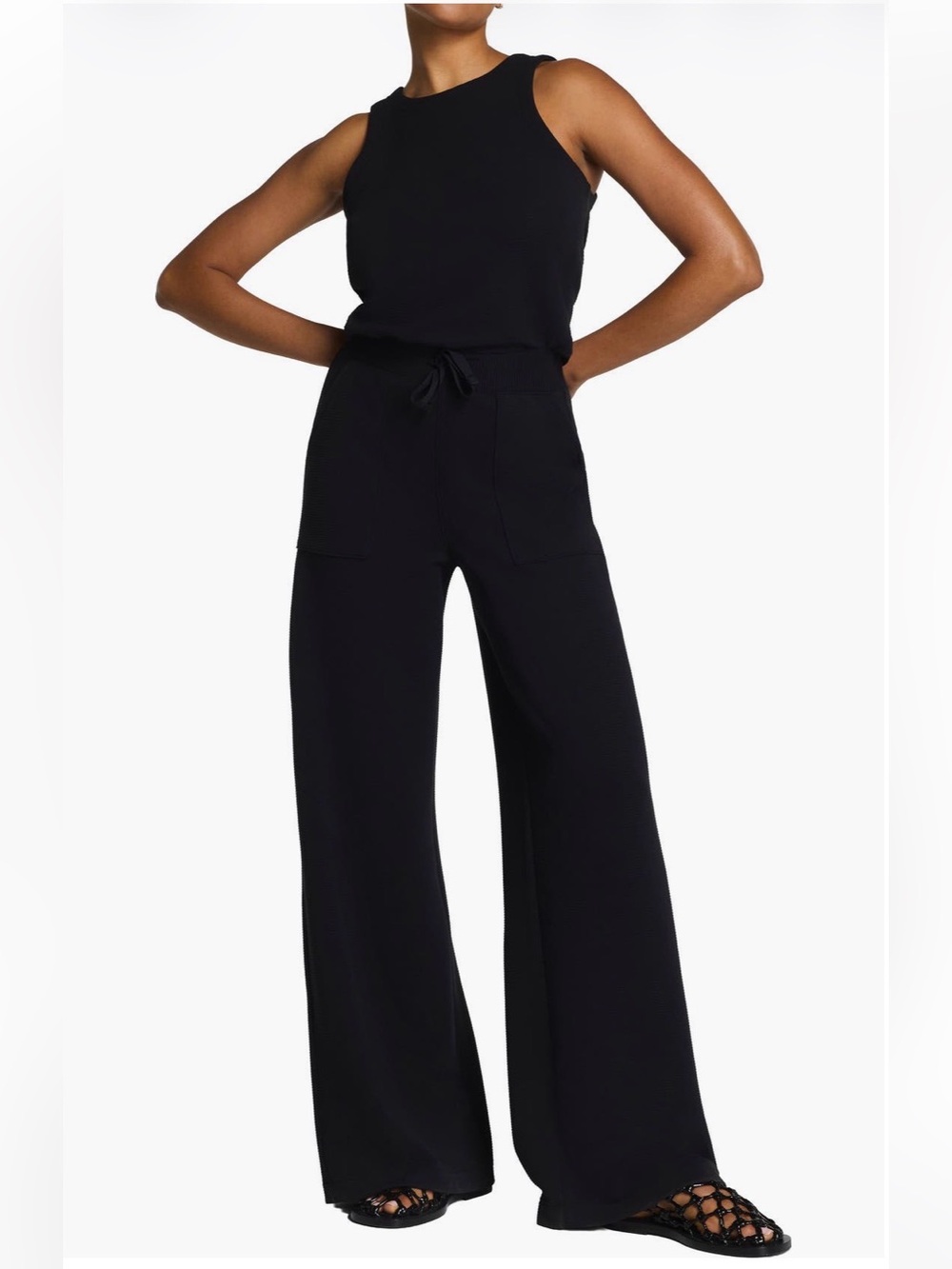 Spanx Air Essentials French Rib Jumpsuit